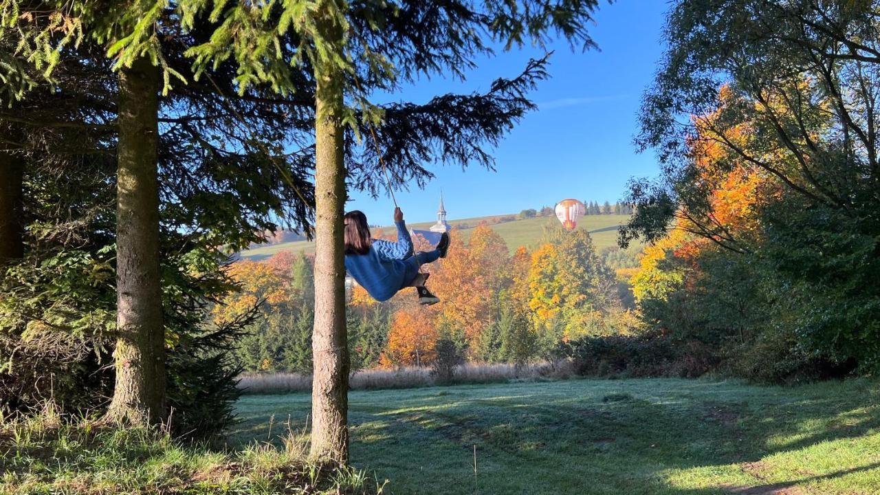 Domki Pod Sudeckim Niebem Villa Duszniki Zdrój Exteriör bild